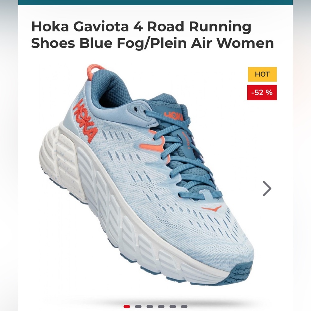 HOKA Gaviota 4 women sneakers size 10 B